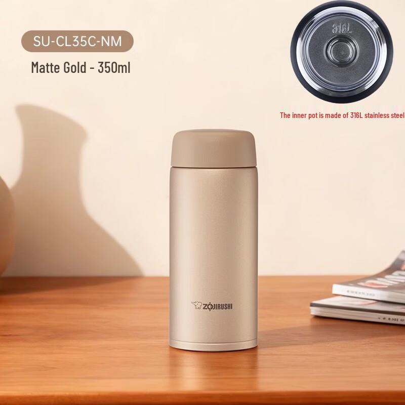 Zojirushi 350ml 316L Stainless Steel Vacuum Insulated Mug