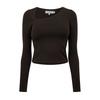 Jack Wills Womens/Ladies Asymmetric Slim Crop T-Shirt