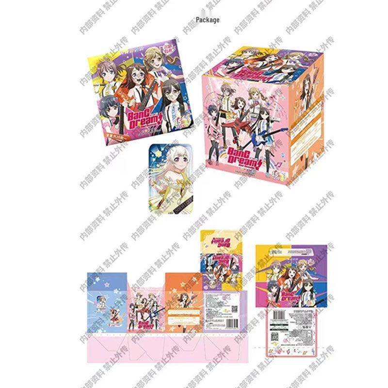 

Настоящая BanG Dream! Сезон 2 Прямоугольный значок Слепой бокс Аниме товары