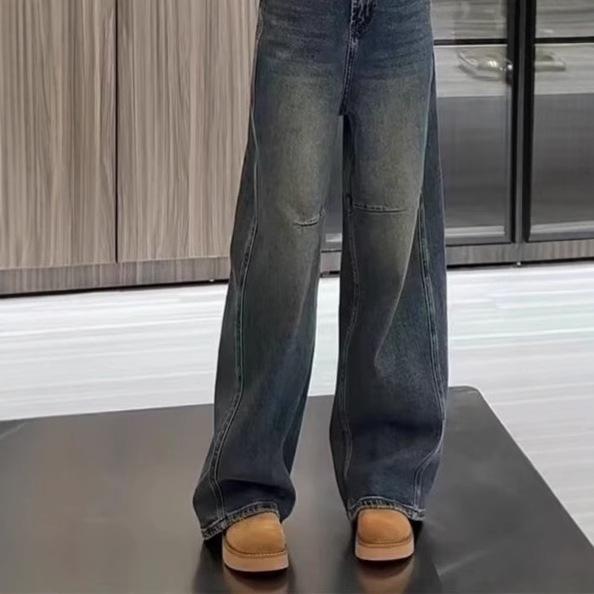 Jeans da donna a vita alta retrò snellenti - Autunno/Inverno 2025 Petite, Taglie forti, Design a gamba dritta