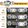 278LED Solar Lights 4 Head Adjustable with 3 Lighting Modes IP65 Waterproof Solar Lights Outdoor Garden Security Lights