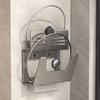 Kitchen No-Punch Wall Mounted Chopping Board Multi-Functional Shelf