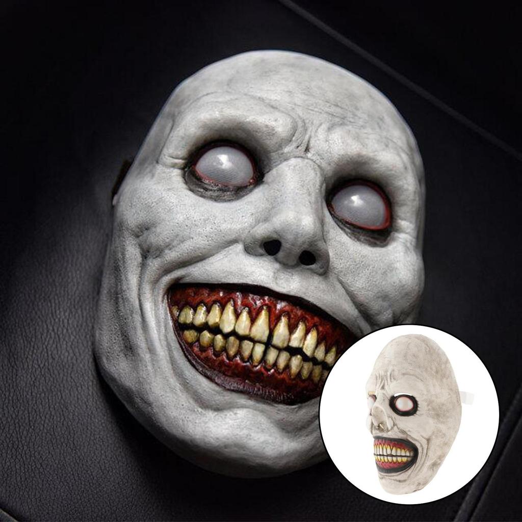 Horror Creepy Smiling Demons - Latex Full Adult Size Cosplay Props Headwear
