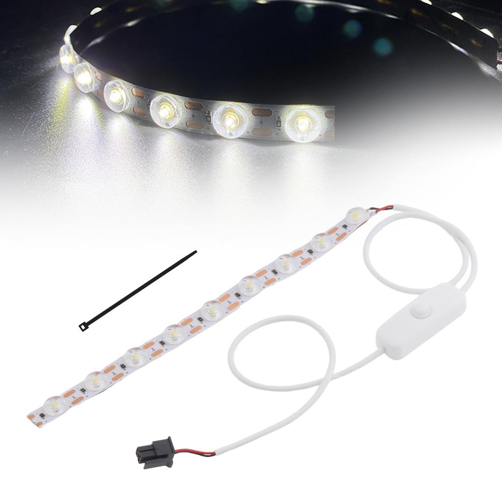 190mm Efficient Even Lighting Customizable Length LED Strip for Bambu-Lab A1 Mini 6500K Easy Installation