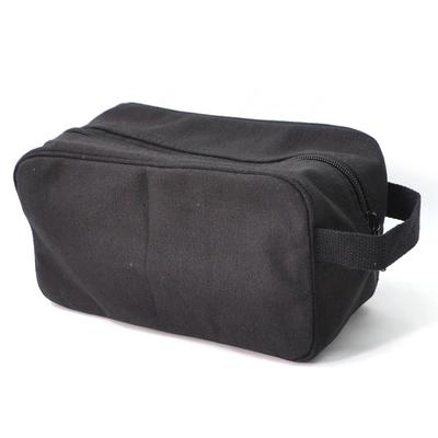 (Rothco) Rothco 8126 CANVAS TRAVEL KIT BAG Pouch Cosmetic Pouch Small Item Case with Gusset Travel Military 4 Colors (Black) [Parallel Import]