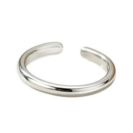 Korean Minimalist Pinky Ring for Women - High-End, Versatile, Simple Plain Band
