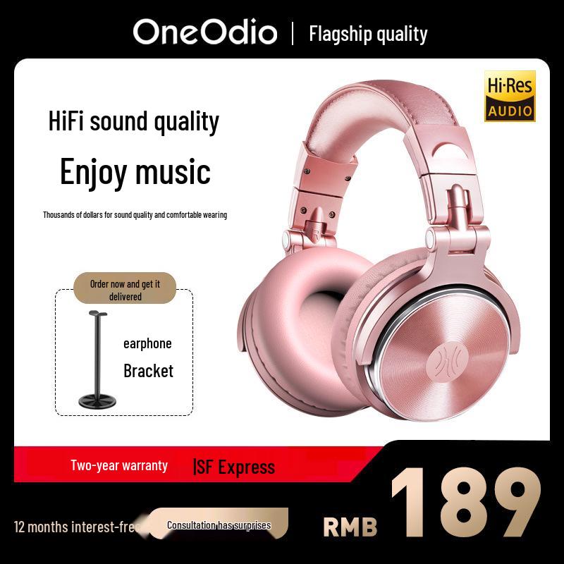 OneOdio Pro10 DJ Headphones: Hi-Fi Sound, Head-Mounted, Perfect for Music Monitoring, Electric Piano, and Sound Card Use.