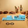 Mini Metal Lathe Machine,Blue Wood Lathe Milling Machine Corded Electric 34.5*6*8cm for Processing Small-leaf Rosewood