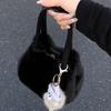 Plush Bag Women's Fluffy Bag Portable Bucket Bag Fluffy Messenger Ins Korean Version 2022 New Autumn and Winter