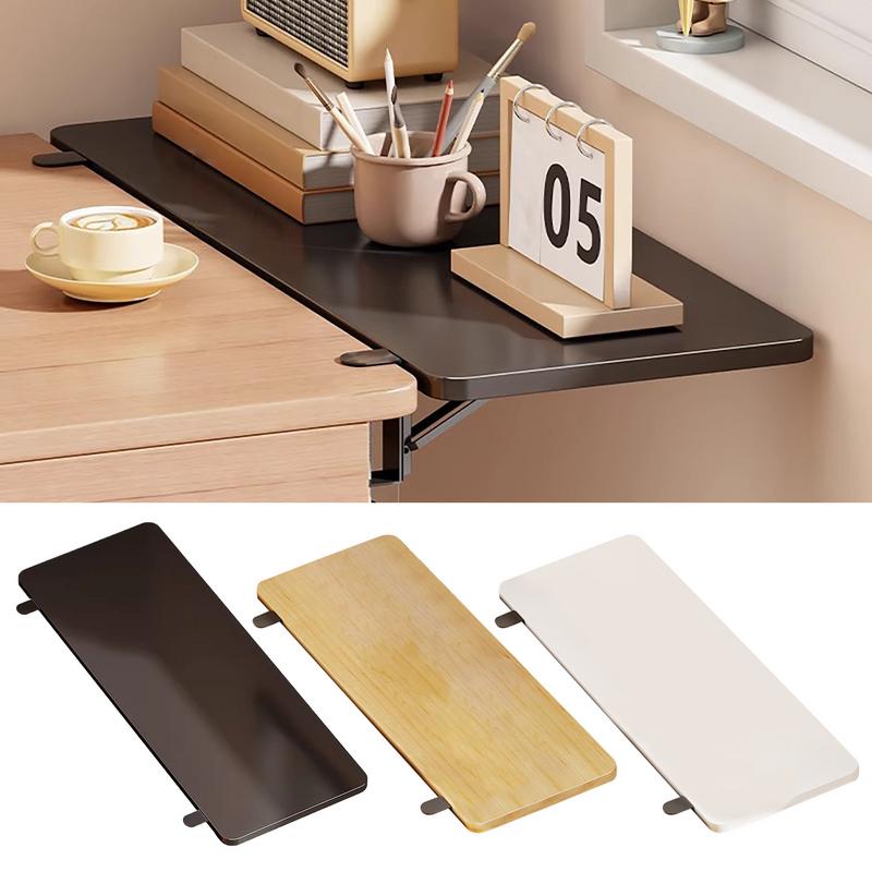 Desk Extender Table Mount Arm Wrist Rest Shelf Foldable Elbow Arm Support Clamp-On Computer Keyboard Tray for Home Desk