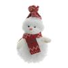 Cute Christmas Plush Snowman Pendant Xmas Ornament Christmas Tree Pendant  New Year