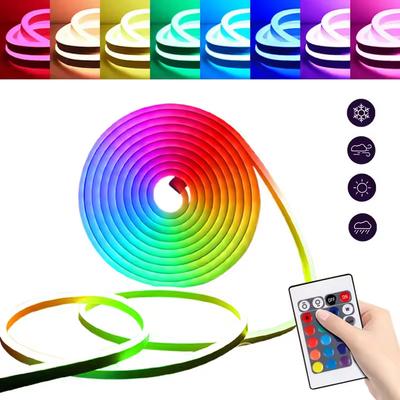 LED Strip Light Switch Dimmable 5V Neon/2835 USB Flexible Light LED Tape Ribbon Light For Mirror Cabinet Stair Decor Lighting