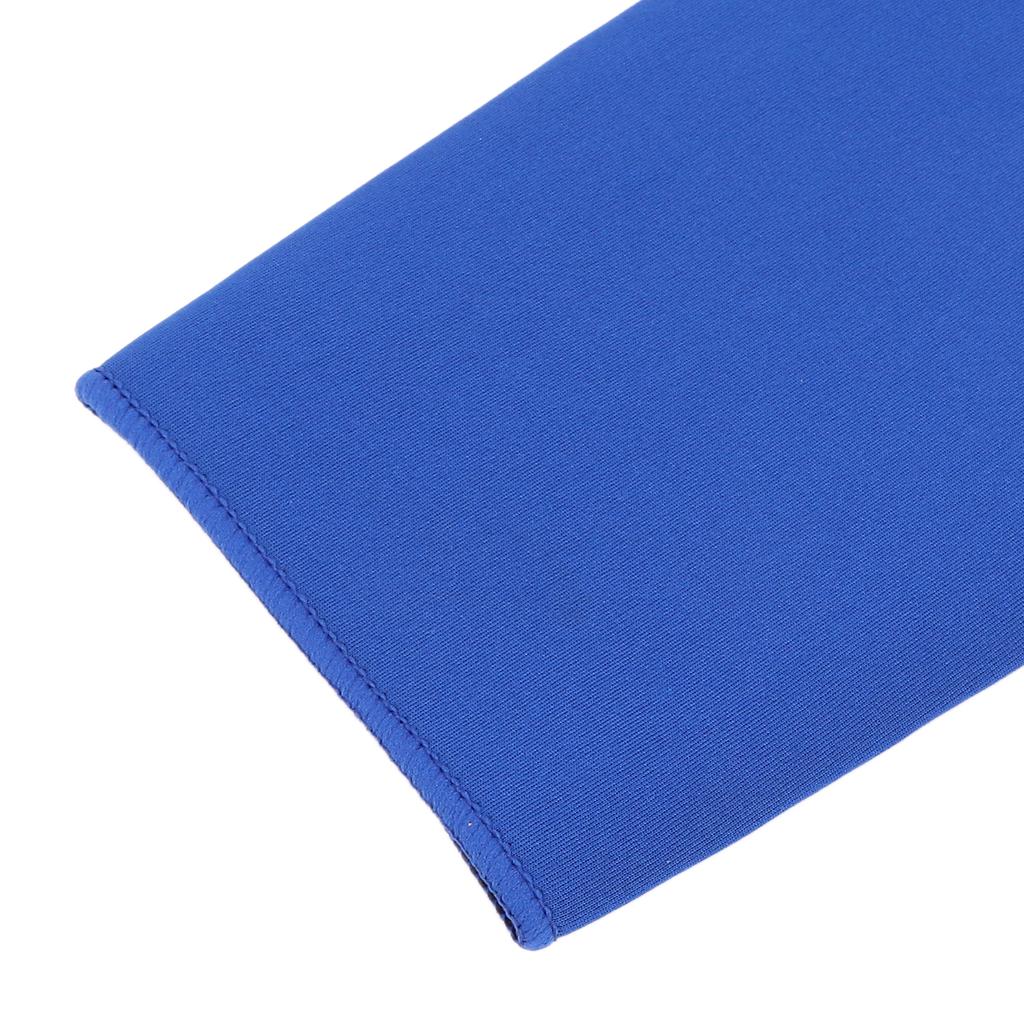 Calf Joint Compression Sleeve Comfortable Footless Compression Socks Leg Brace for Men Women Blue