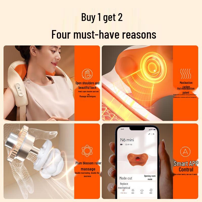 Breo N6mini Golden Hand Cervical Massager