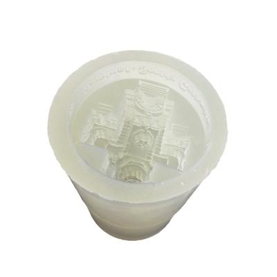 Resin Casting Mold Cathedral Shaped Figurines Moulds Versatile Candle Mold Wax Candle Mold for DIY Crafting Figurines