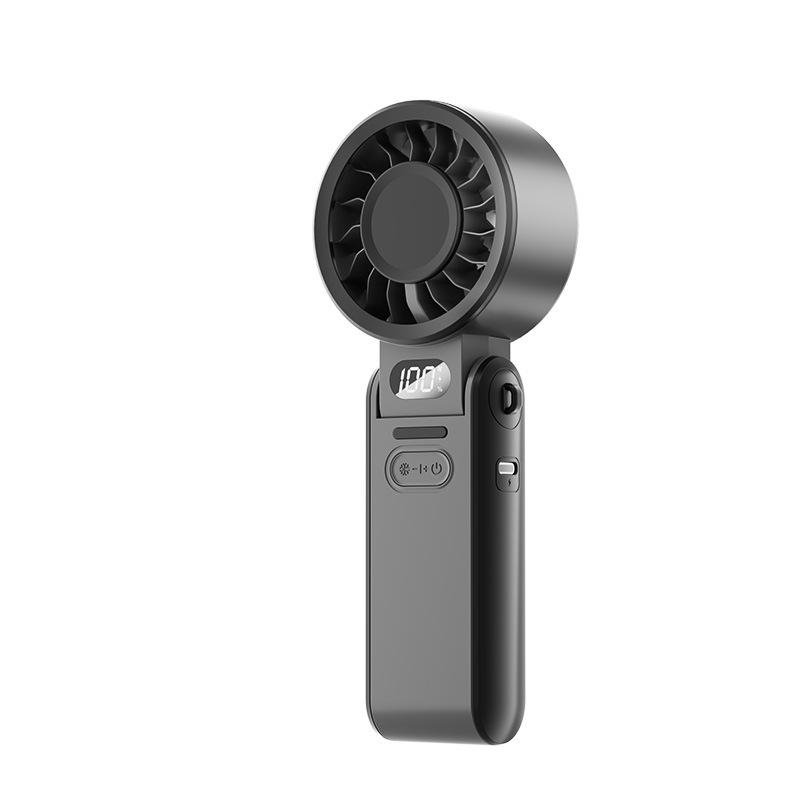 2026 High-Speed Portable Neck Fan: 100 Speeds, USB Rechargeable, Foldable, Strong Wind