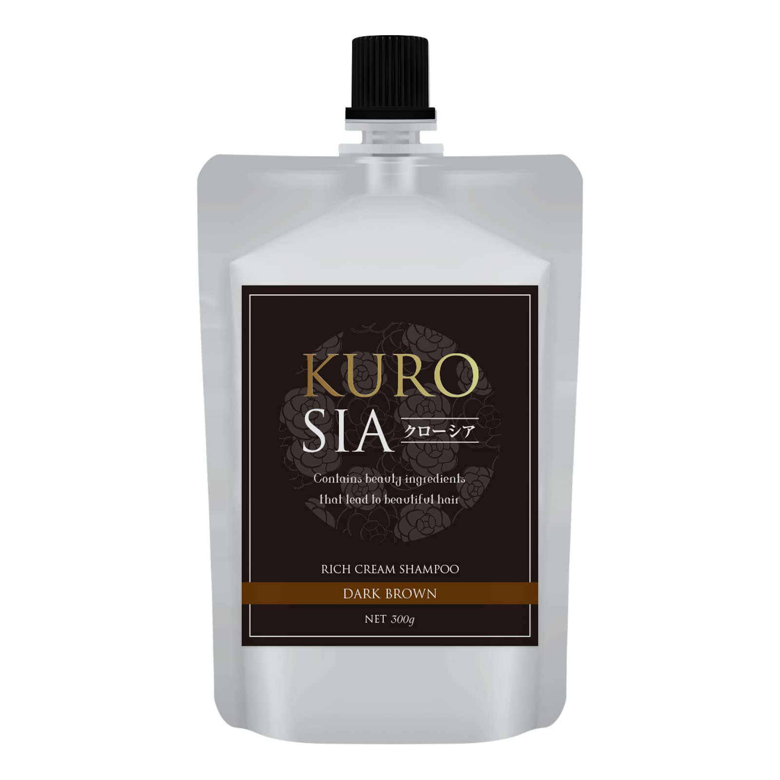 

Closia Cream Shampoo Dark Brown 300g Hair Manicure Treatment for Gray Hair