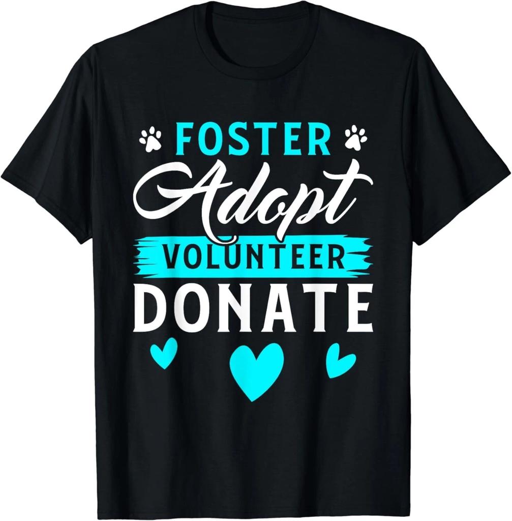 Pflege Adoptiere Freiwillige Spende Lustig Tierrettung Pflege Geschenk T-Shirt