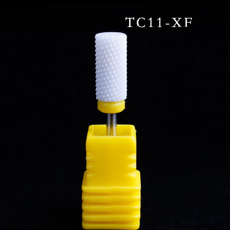 Ceramic Nail Grinding Head - Corn Bullet Rocket Shape for Electric Nail Grinder