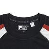 FILA Original Fashion Simple Classic Retro Sports Casual Versatile Comfortable Loose Short Sleeve T-Shirt Men tops Legendary-Blue F11M629108FNV