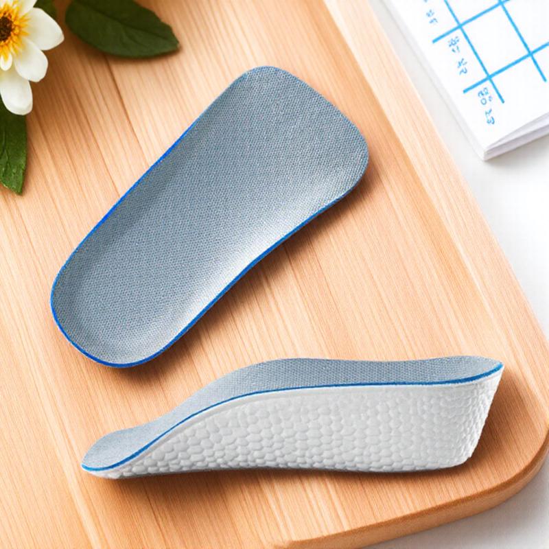 Height Increasing Memory Foam Insoles Cushion Inserts for Unisex Comfortable Health Boost Shoe Accessories