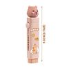 High Quality Push-pull Eraser Without Leaving Marks No Debris Pencil Erasers Cartoon Capybara Rubber Eraser Back To School Gift