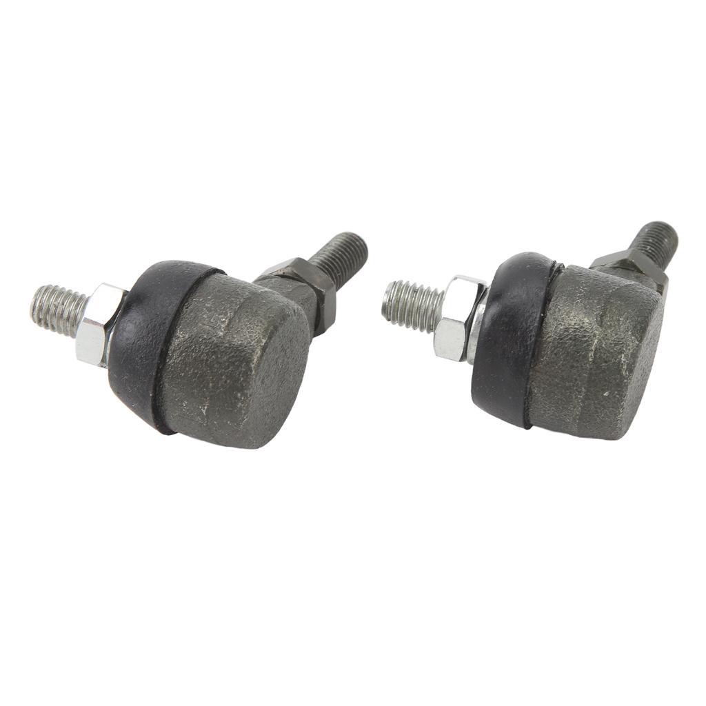 1Pair Tie Rod End Ball Joint M8 Thread High Strength Tie Rod Ball Joint For 110GKG‑2 49FM5‑E GO KART ATV MOPED