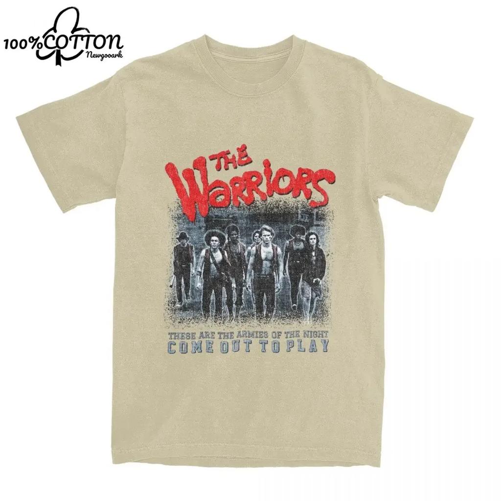 Novelty The Warriors Movie Tshirts For Unisex Women Oneck Short Sleeve Clothes Cotton Summer Top Tee