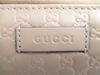 Authentic GUCCI Micro Guccissima Beige Leather Round Zip Coin Purse #a375   Refurbished