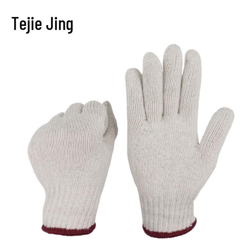 Tejiejing TJ-ST3 Cotton Yarn Gloves