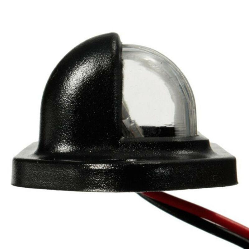 Truck License Plate Lights Trailer Lamps 6-LED Bulb Accessories Parts 12V