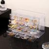 1pc Desktop Stackable Jewelry Organizer Acrylic Hair Accessories Earrings Rings Necklaces Bracelets Accessories Organizer