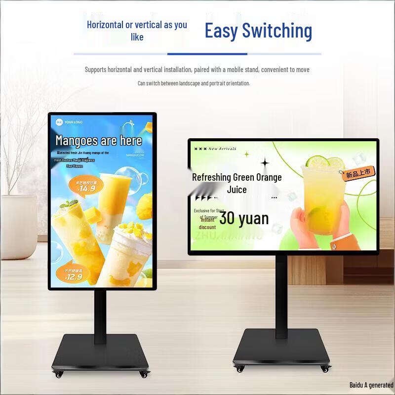 Zhiye Vertical Digital Signage Advertising Machine (CN version)