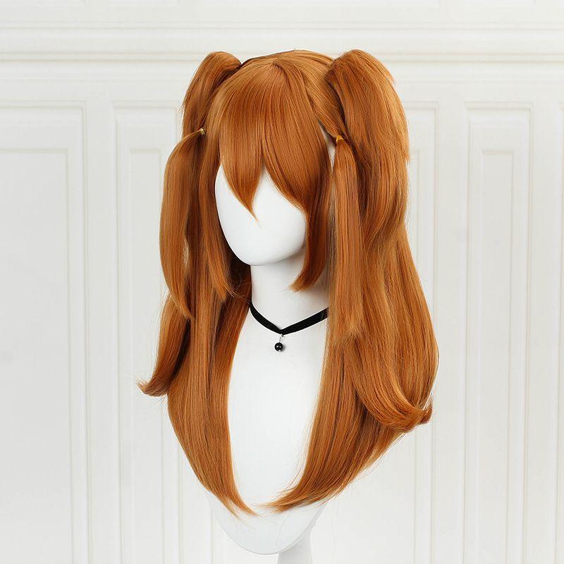 Asuka Eva Wig Cosplay Adult Anime Party Costume Accessory Halloween Con Comic