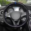 38cm Steering Cover 38cm Soft Anti Slip DIY Hand Sewing Wear-resistant Car Steering-Wheel Braid With Needles Thread
