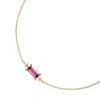 Vendome Aoyama K10 Yellow Gold Bracelet AJVB4108LSGN K10 Garnet [Official]