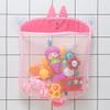 Bathroom Sundries Storage Hanging Bag Mesh Bag Basket For Kids Bath Toys Bag Cartoon Waterproof Cloth Hanging Bag