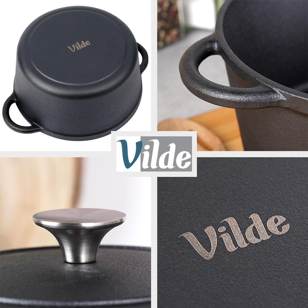 Cast iron pot with lid CAST LINE 22 cm, 2.6 l