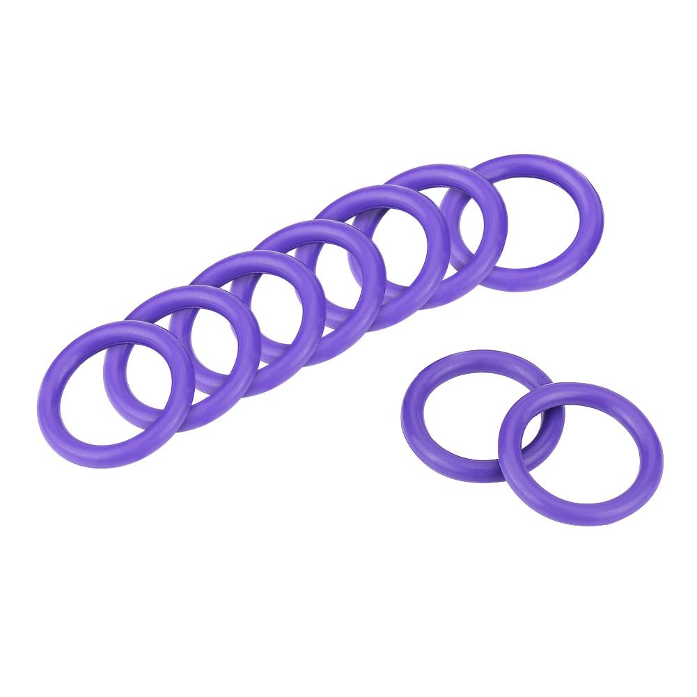 270pcs Assorted Car Conditioning O Gasket Rubber Washer Purple