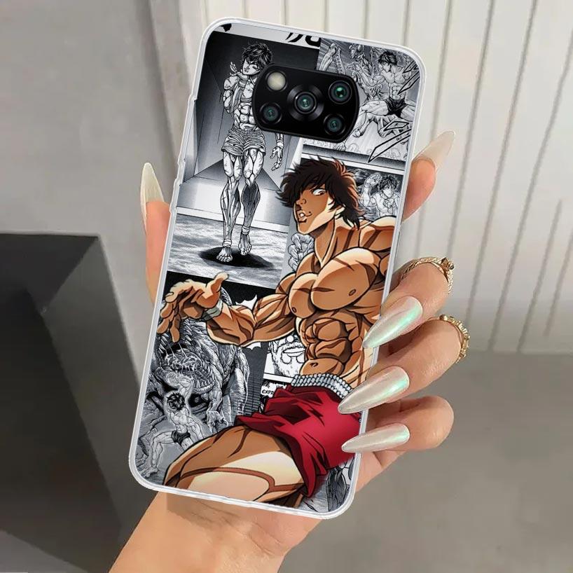 

Baki the Grappler Original Anime Phone Case for Xiaomi Poco X5 X6 X7 Pro F7 Ultra M7 Redmi 15 15C 13 13C 12 12C 10 10A 10C 9 9A Xiaomi Poco X7