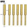 6PCS 4/4.8/5.5mm Diamante Motosserra Afiador Burr Grinder Motosserra Brocas Serra Afiação Escultura Ferramentas de Moagem Dropship