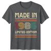 Made In 1986 Unisexs T Shirt 40th Birthday Gift Vintage forty