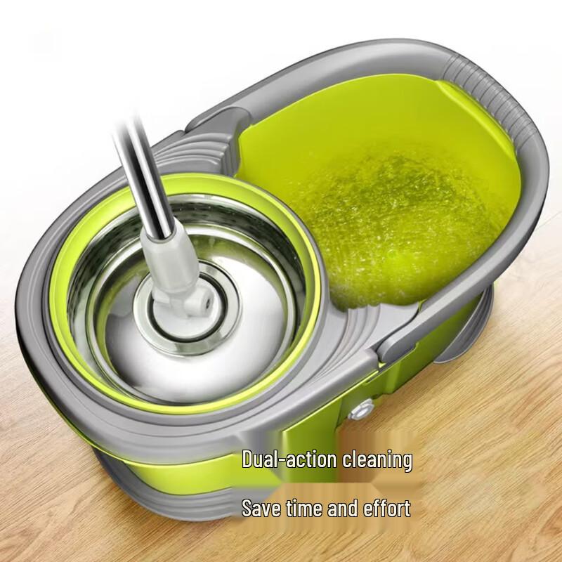 Ou Jie Wang Hand-Free Spin Mop & Bucket Set