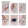 Toutou Wallet, Women's Key Pouch, Card Holder, Multi-Slot, Coin Purse, Silver