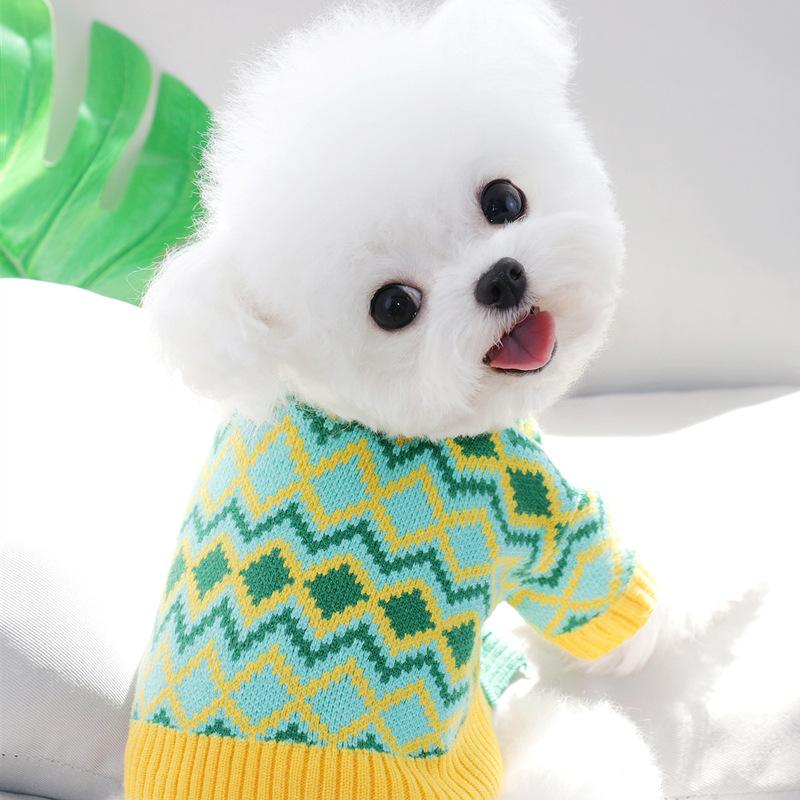 Luxury Dog Sweater Winter Pet Dog Coat Warm Clothes Chihuahua Bichon French Bulldog Clothing Kitten Puppy Christmas Dog Costume