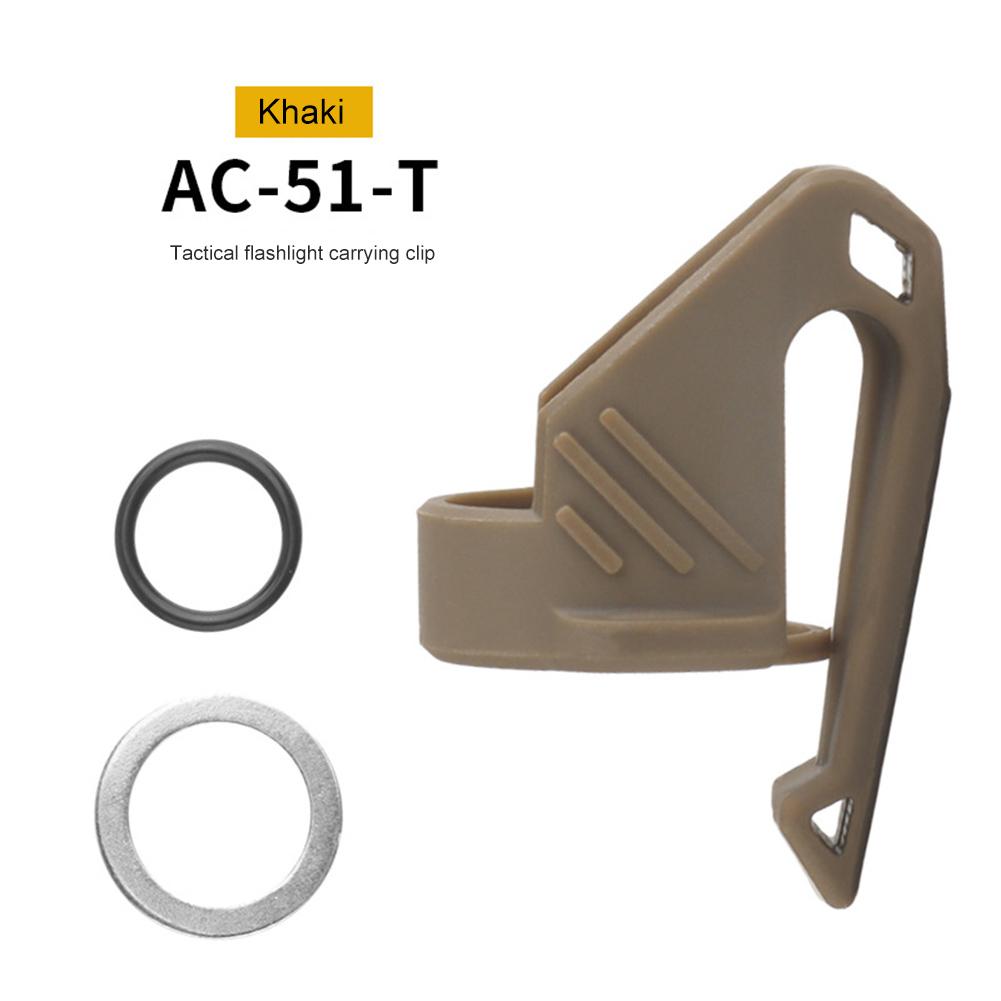 Flashlight Pocket Clip Multifunction Portable Flashlight Clip Nylon Tactical Flashlight Adapter Tactical Equipment Accessories