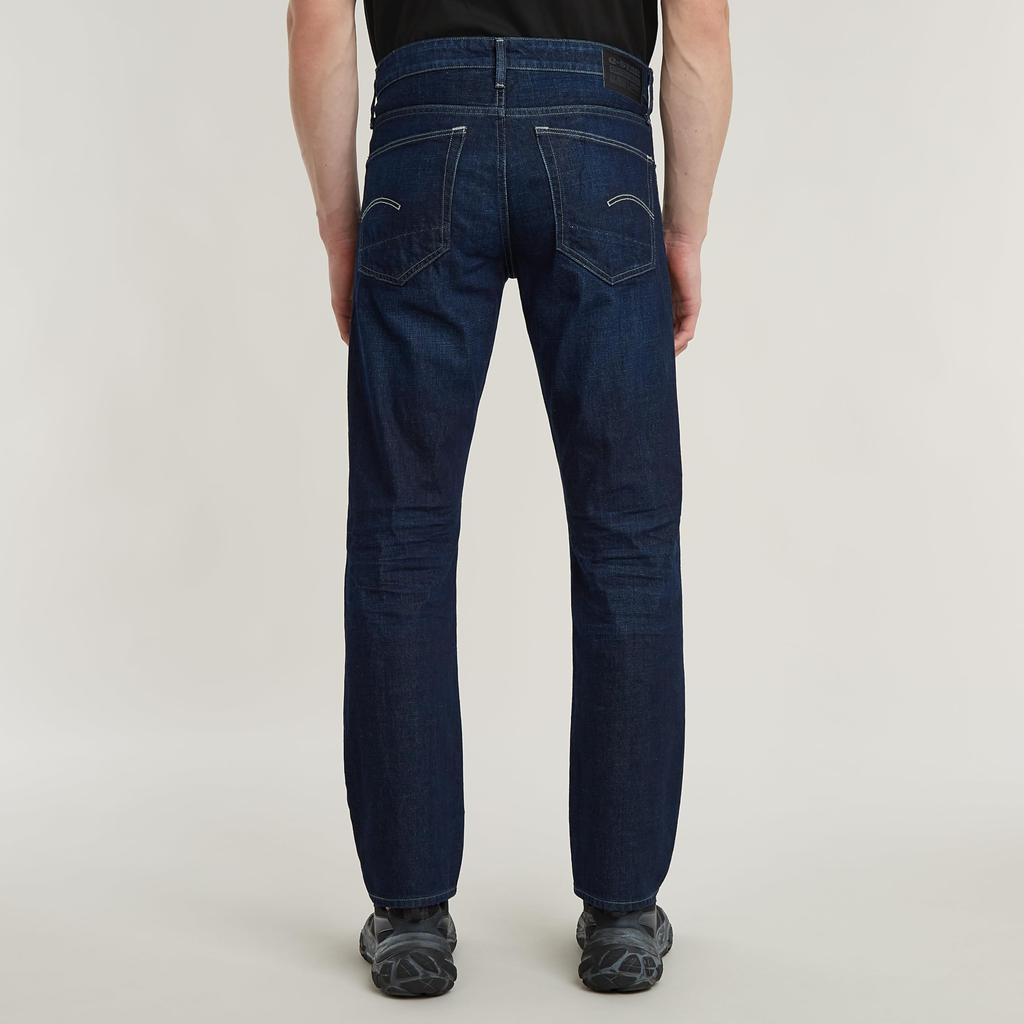 G-Star RAW Jeans Men Denim Pants Straight Fit Blue 3301 Straight 51002-E044-C602 W32/L32