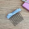 Elegant Sweet Girly Comb Bow Hair Clip Bow Bowknot 2000s-style Ribbon Bunches