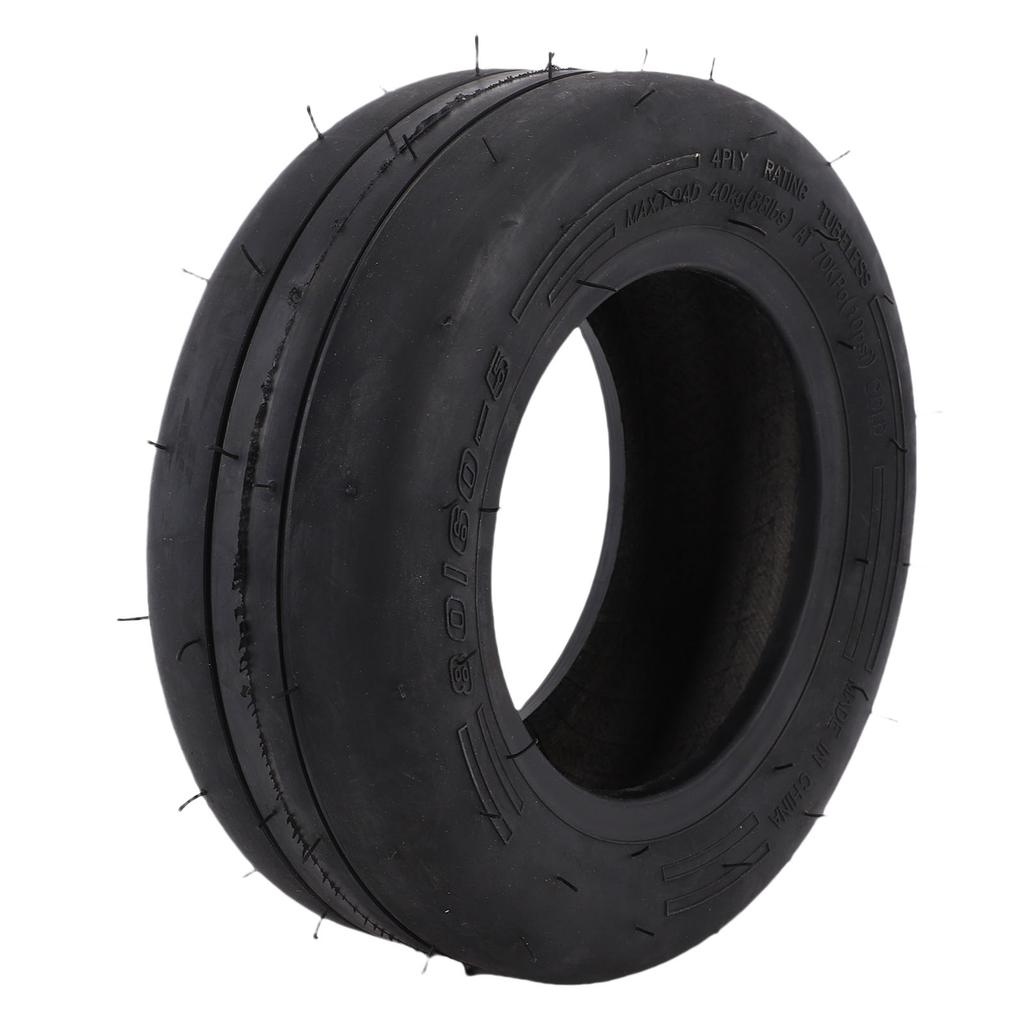 80 60 5 Tire Thickened Wearproof Rubber Replacements Tire for Go Kart Electric Scooter