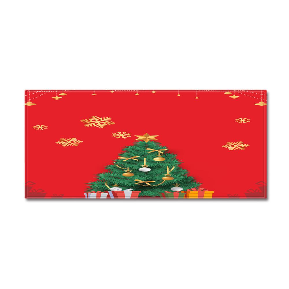 Christmas Kitchen Sand Carpet Doormat Long Floor Mat